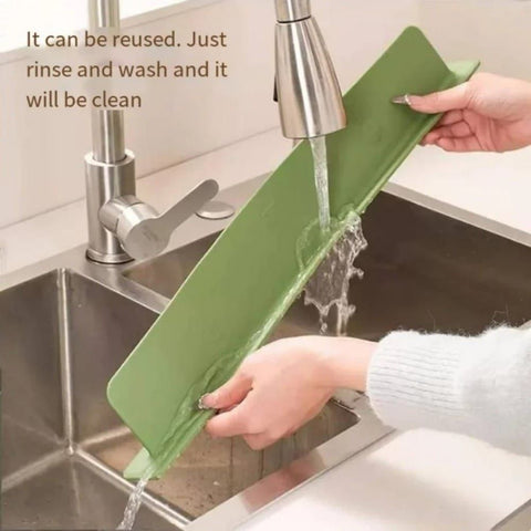 Silicon Sink Splash Guard (double suction)