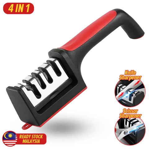 4 IN 1 KNIFE SHARPENER