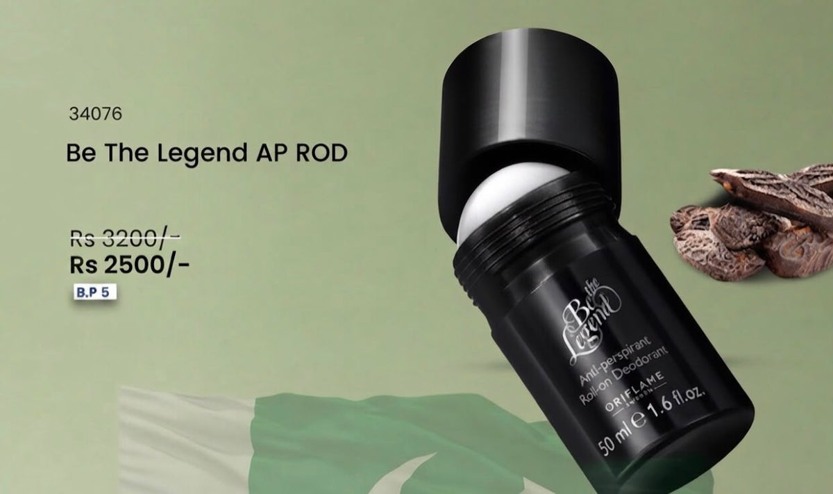 Oriflame Be The Legend Anti-Perspirant Roll-On Deodorant (50ml)