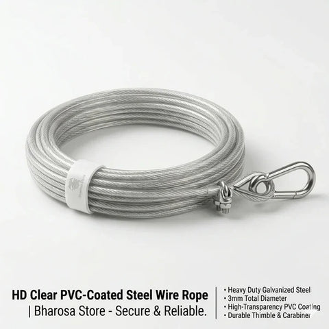 (FREE HOME DELIVERY) Multi-Use Strong Steel Wire with Hooks